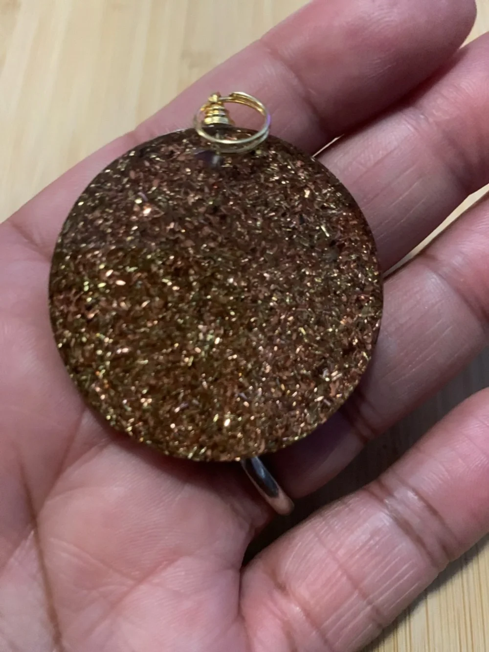 New Chakra Tree of Life Organite Pendant with Multicolour Stones - Picture 2 of 3